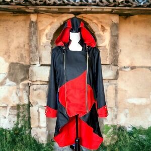 Assassins Period Costume Jacket Video Game Style Cosplay  Size L Runs Small